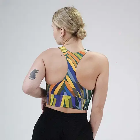 Sujetador Deportivo Ancho Selvático - Imagen 6