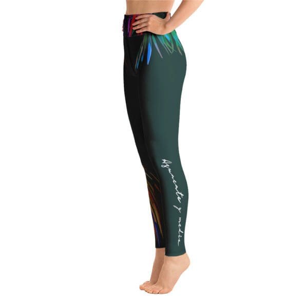 Leggings Mujer Selvático Liso Verde 2
