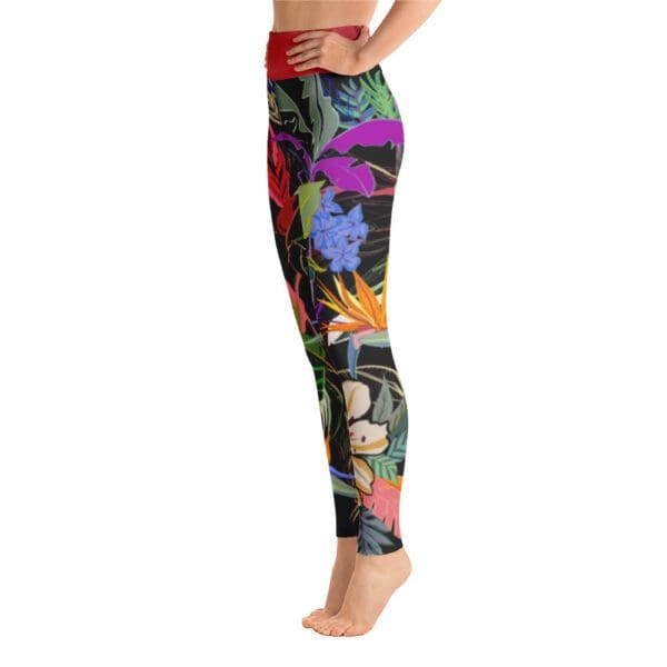 Leggings Mujer Tropical Rosa