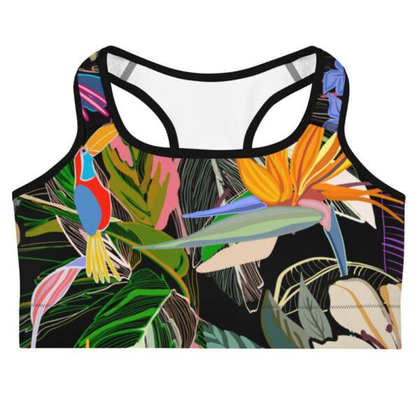 Sujetador Deportivo Tropical