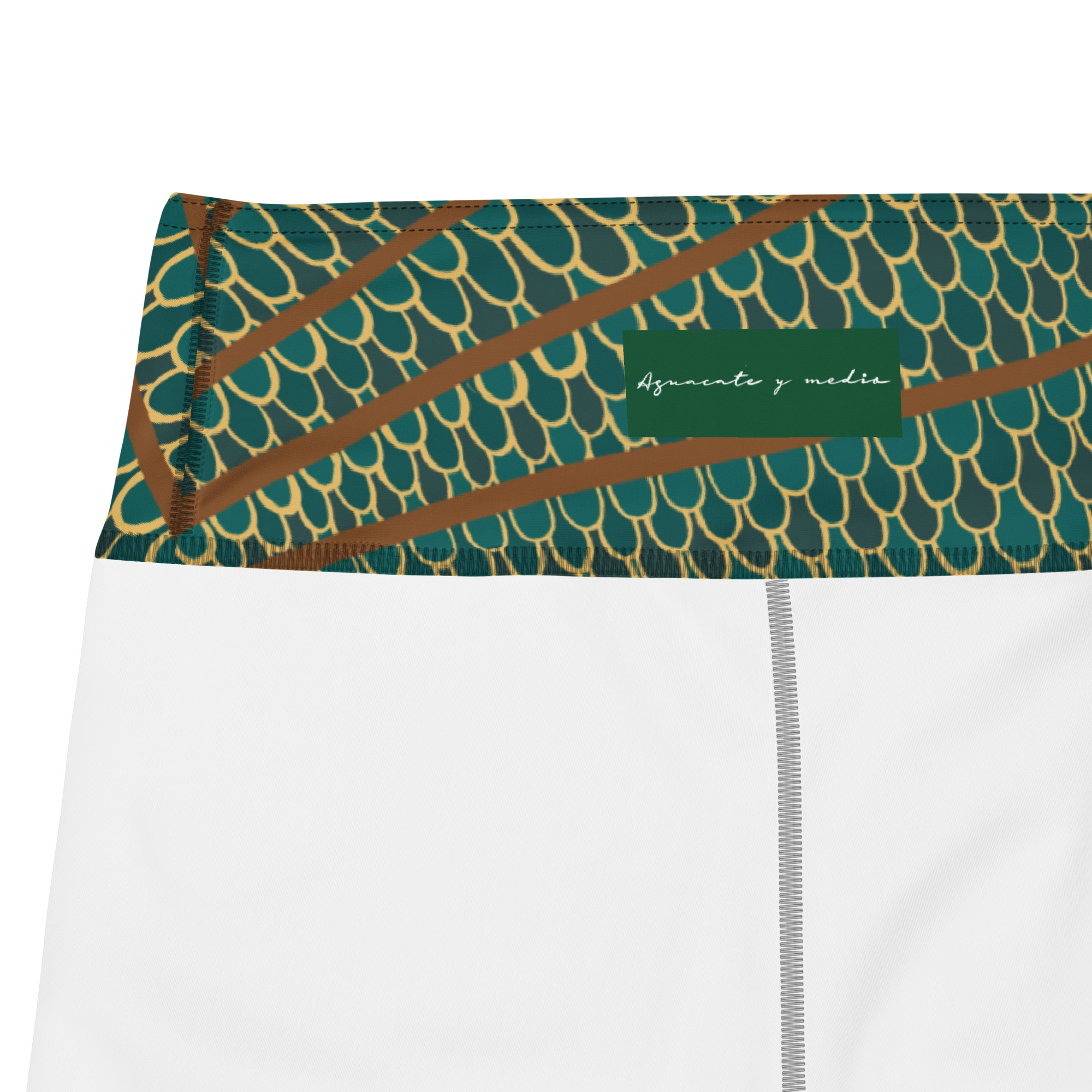 Leggings Mujer Peacock Naranja - Imagen 7