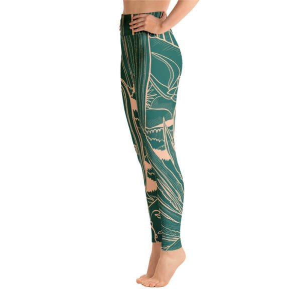 Leggings Mujer Cactus Verde