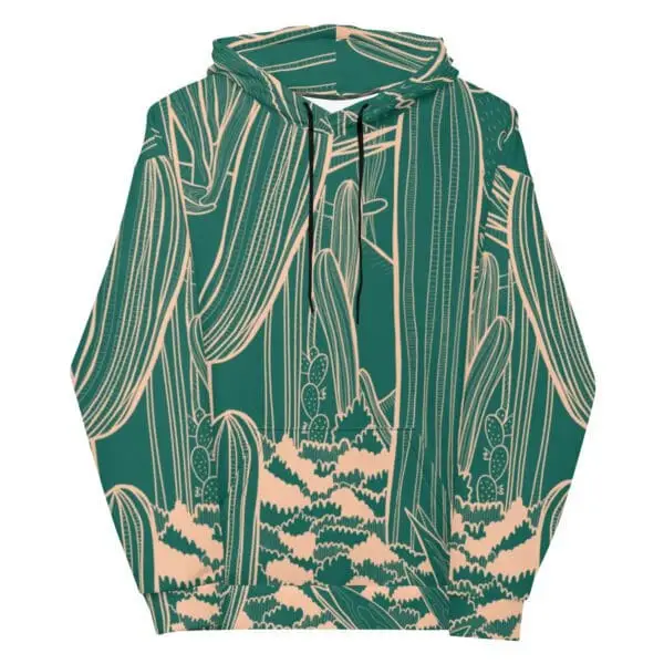 Sudadera Capucha Cactus