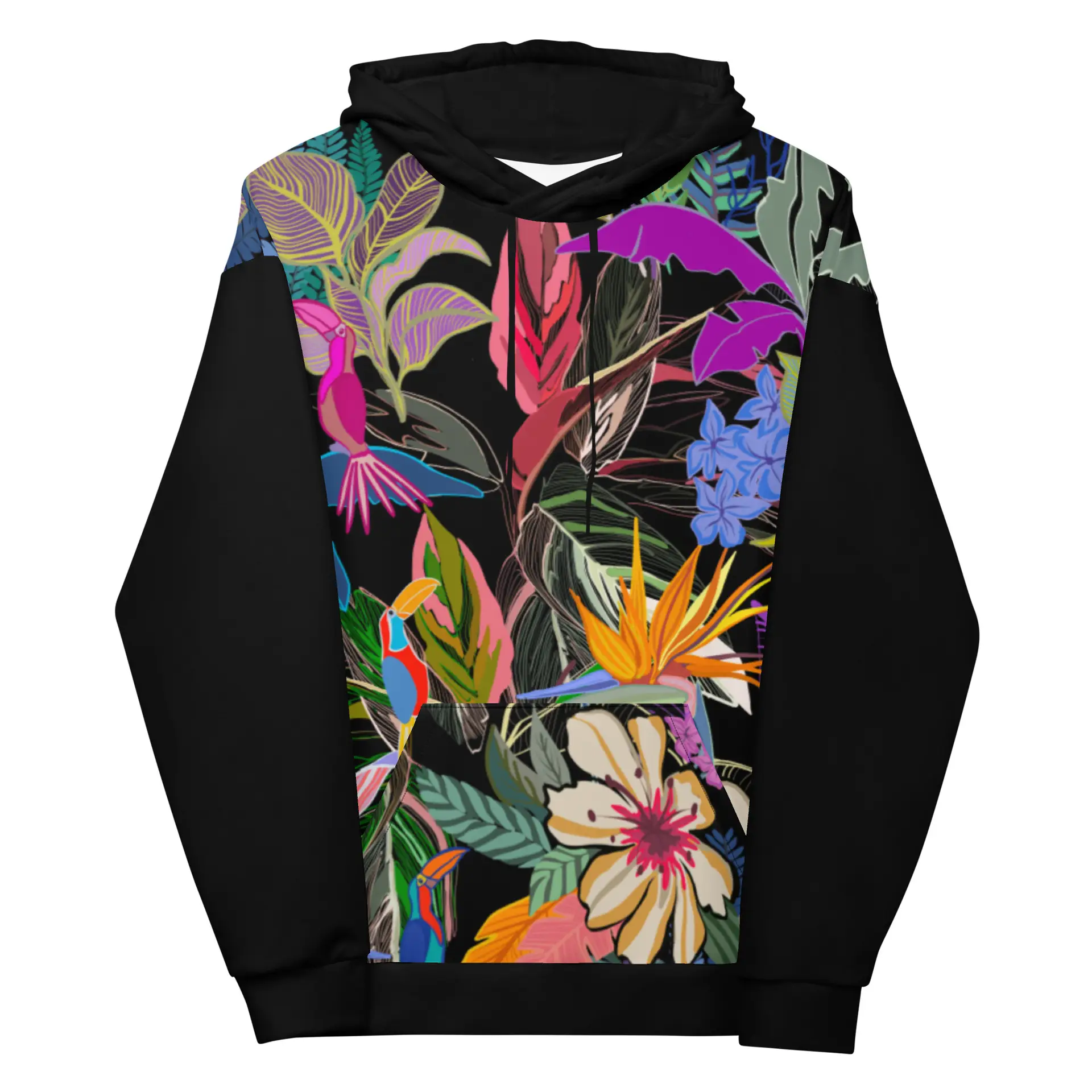 Sudadera Capucha Tropical