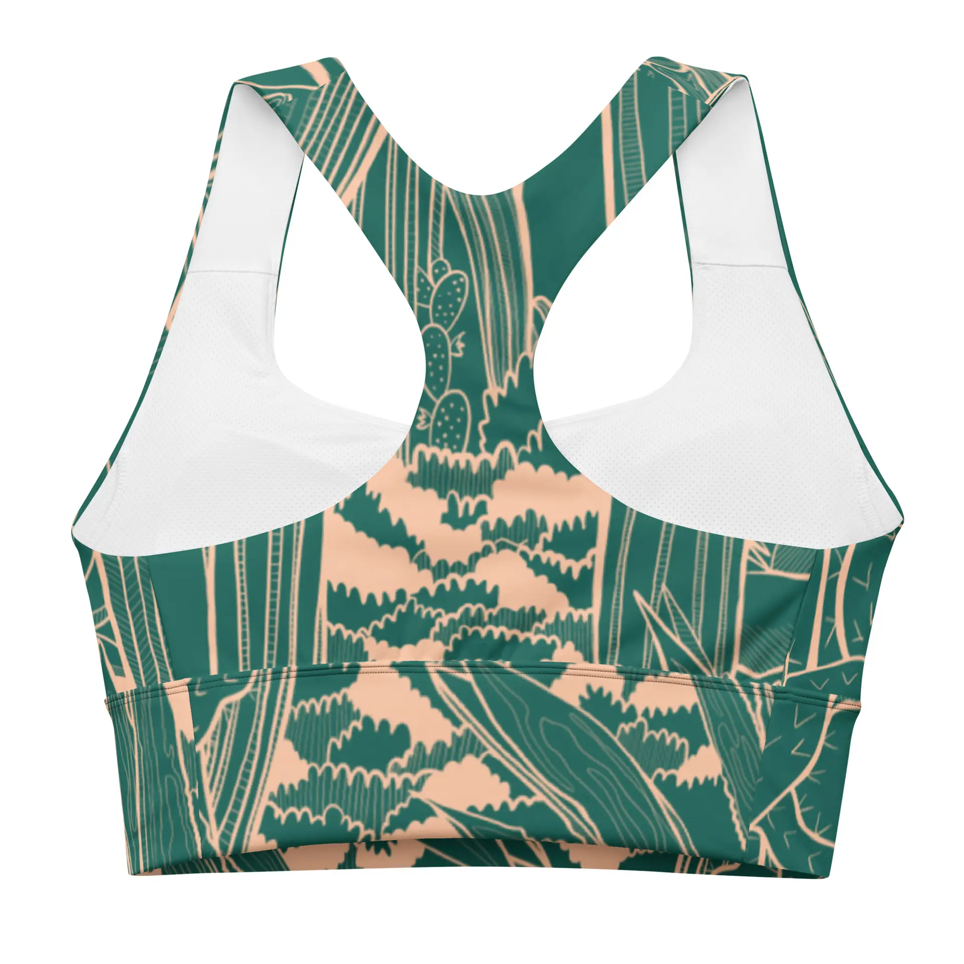 Sujetador Deportivo Ancho Cactus - Imagen 2