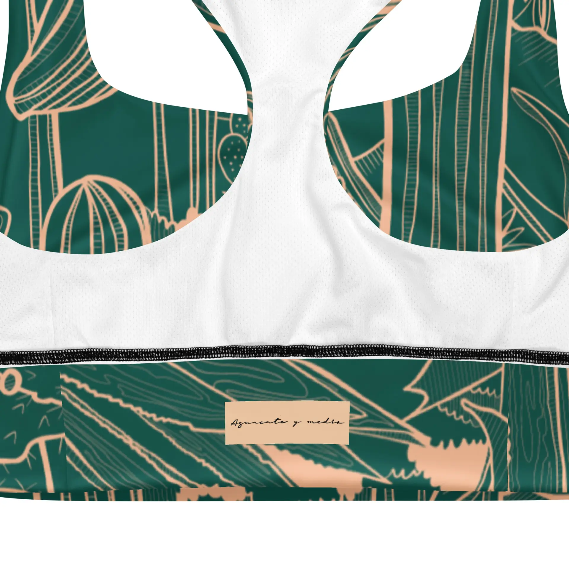 Sujetador Deportivo Ancho Cactus - Imagen 3