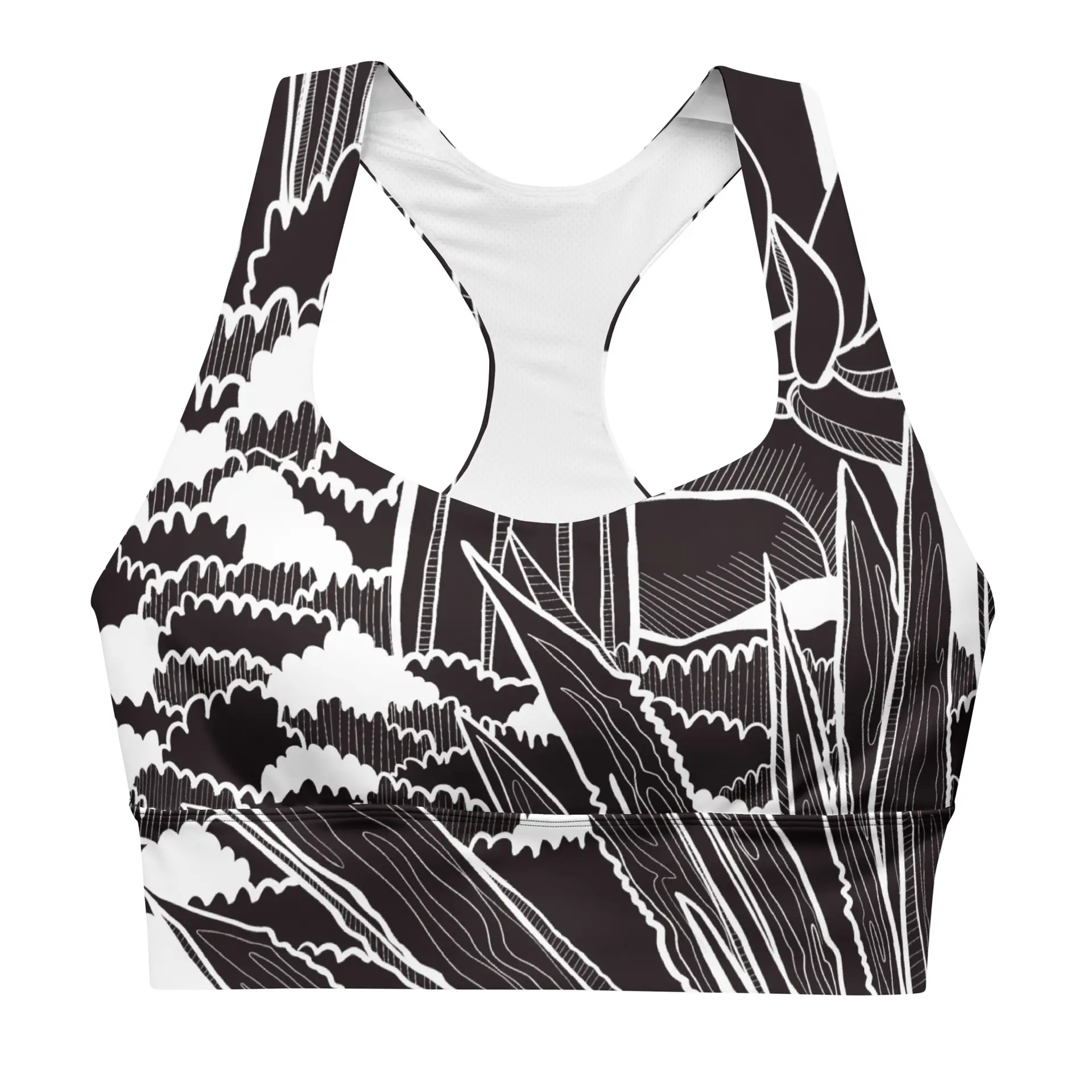 Sujetador Deportivo Ancho Cactus BYN