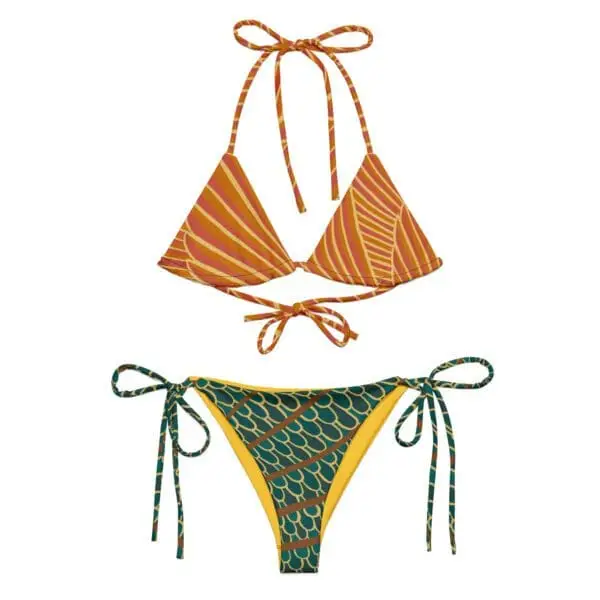 Bikini triángulos Peacock