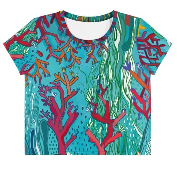 Camiseta Crop Top Arrecife