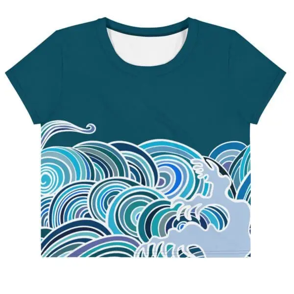 Camiseta Crop Top Lapunta