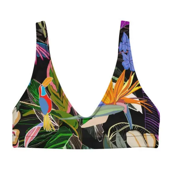 Sujetador bikini Tropical