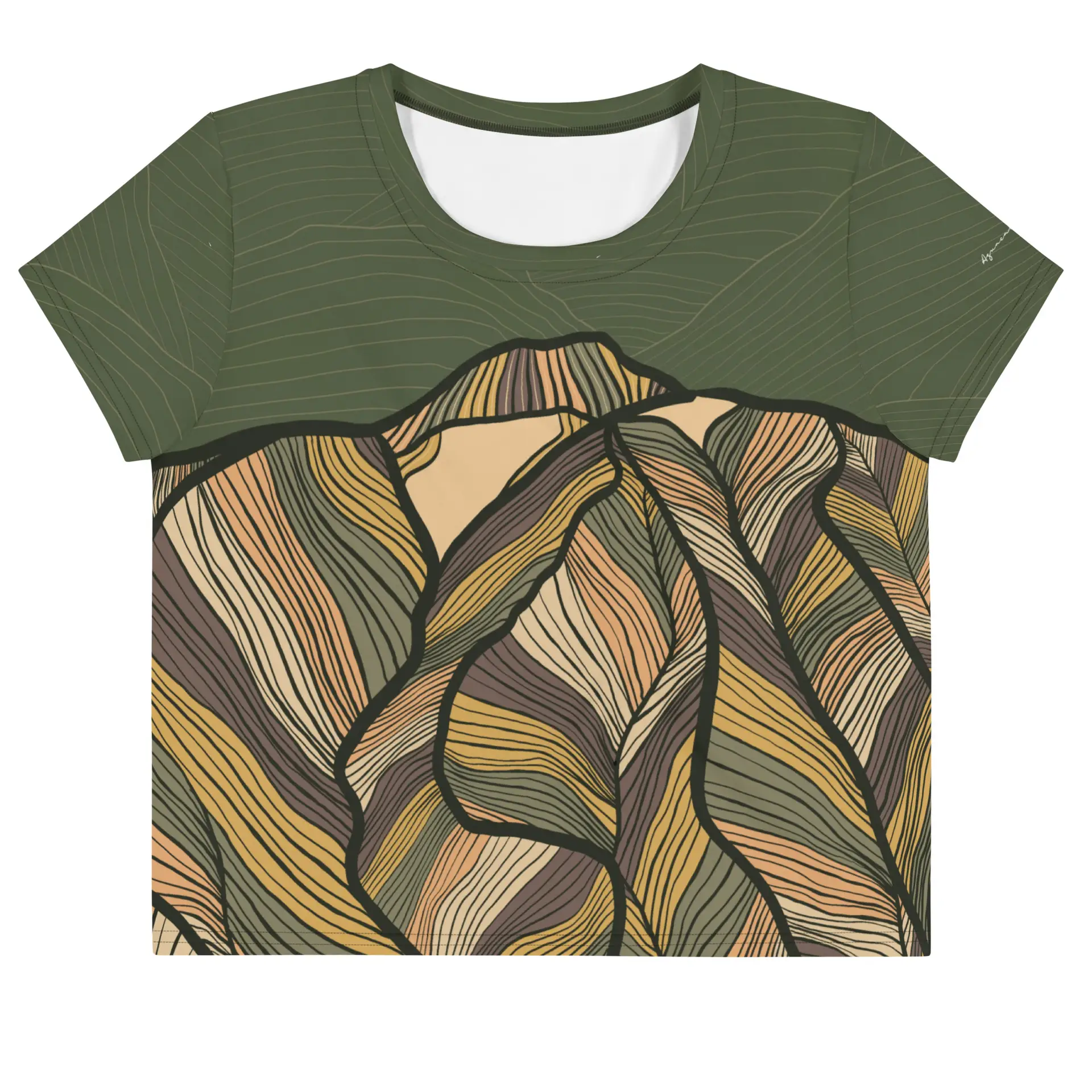 Camiseta Crop Top Teide