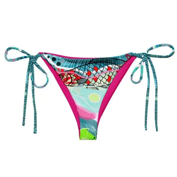 Braguita de bikini triángulos Corales