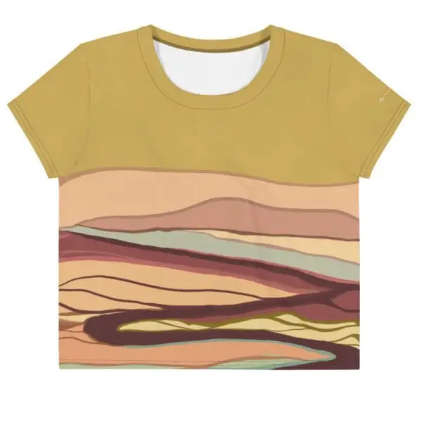 Camiseta Crop Top Antigua