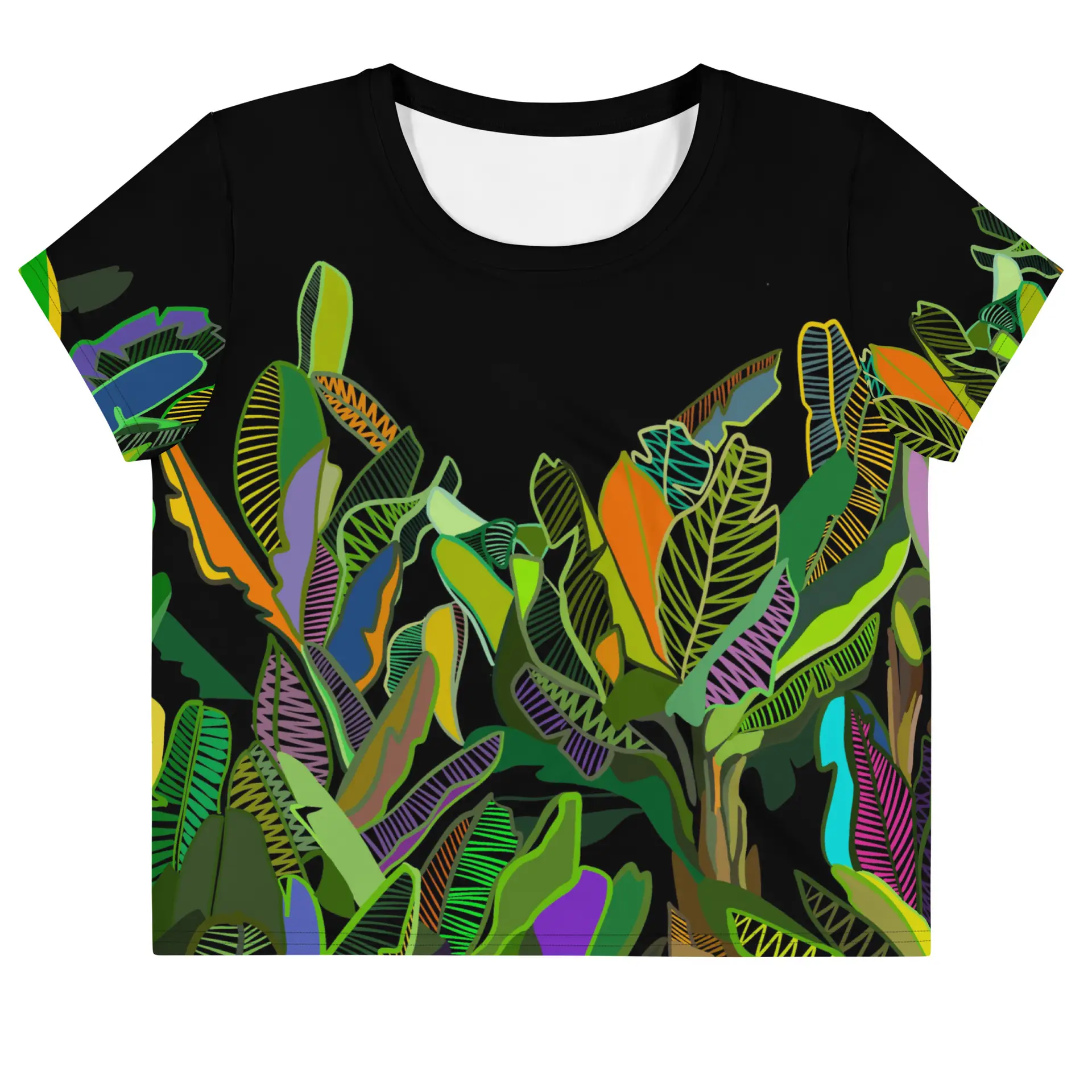 Camiseta Crop Top La Palma