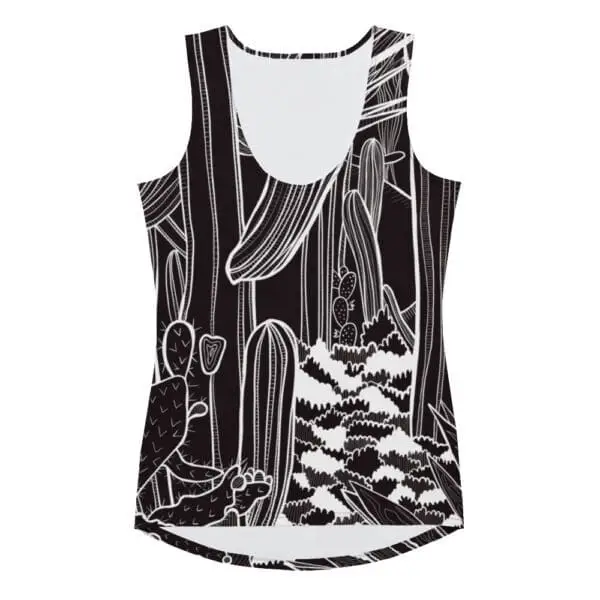 Camiseta Tirantes Cactus BYN