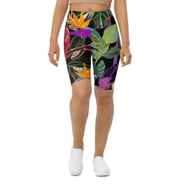 Leggings Mujer Cortos Tropical