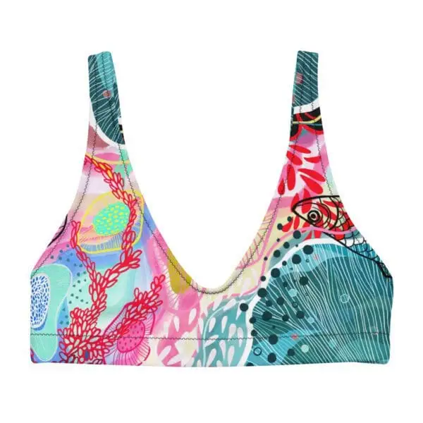 Sujetador bikini Corales