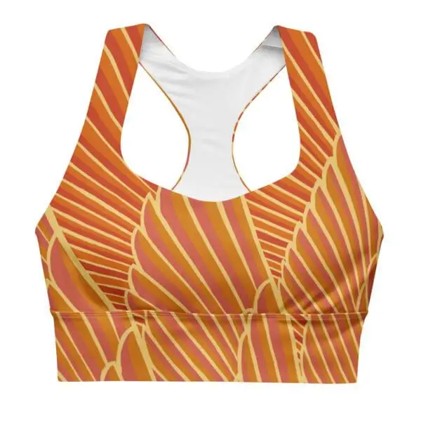 Sujetador deportivo ancho Peacock 2