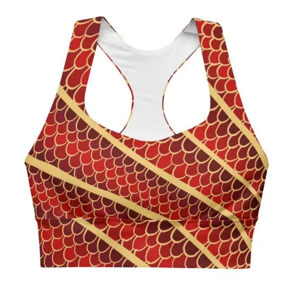 Sujetador deportivo ancho Ara Rojo