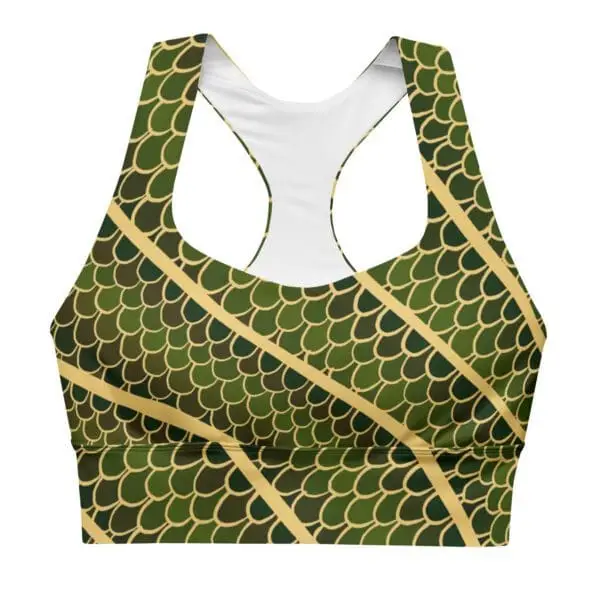 Sujetador deportivo ancho Phoenix Verde