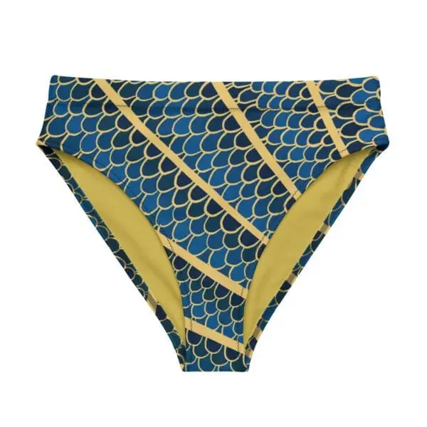 Braguita bikini Papagallo azul