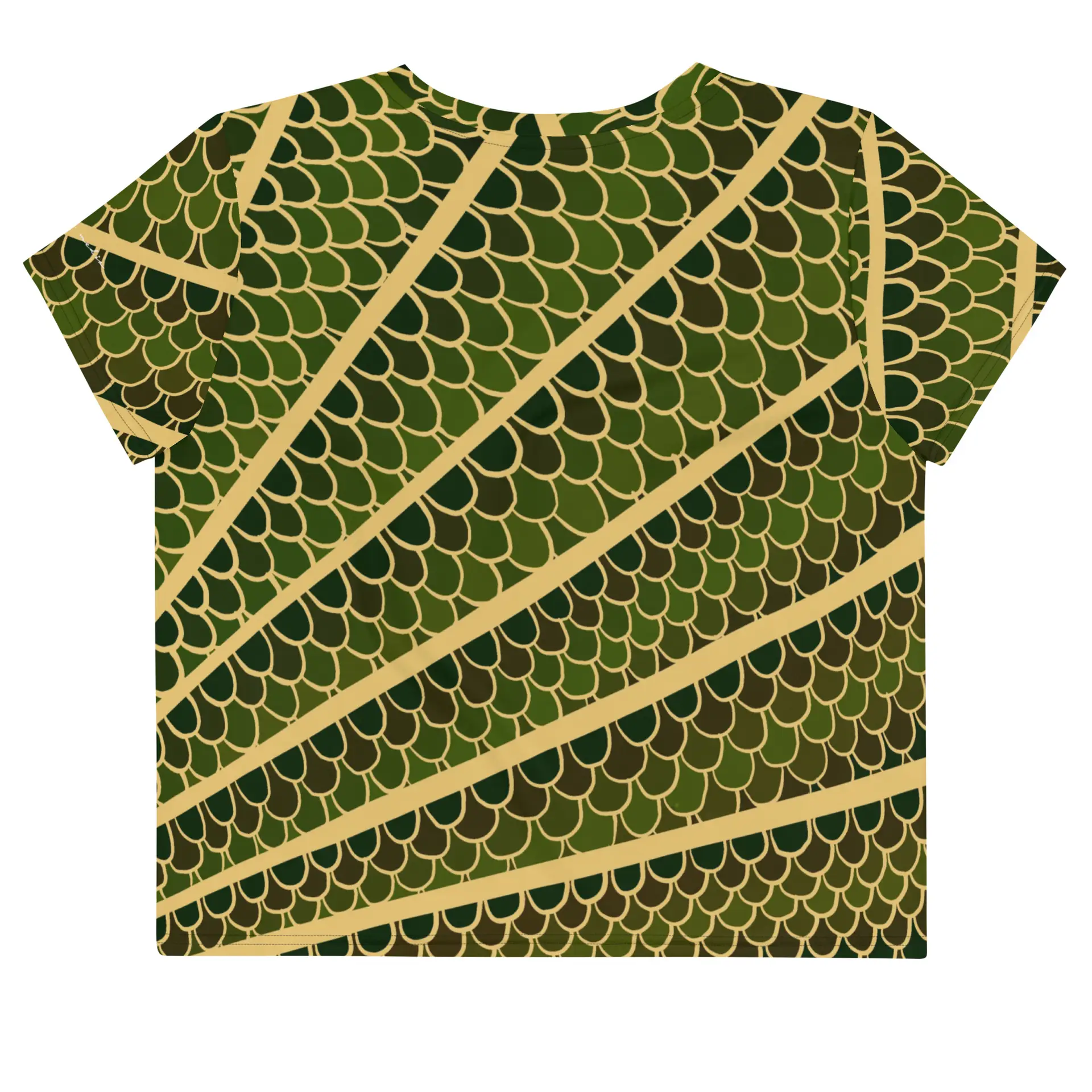 Camiseta Crop top Phoenix Verde - Imagen 2