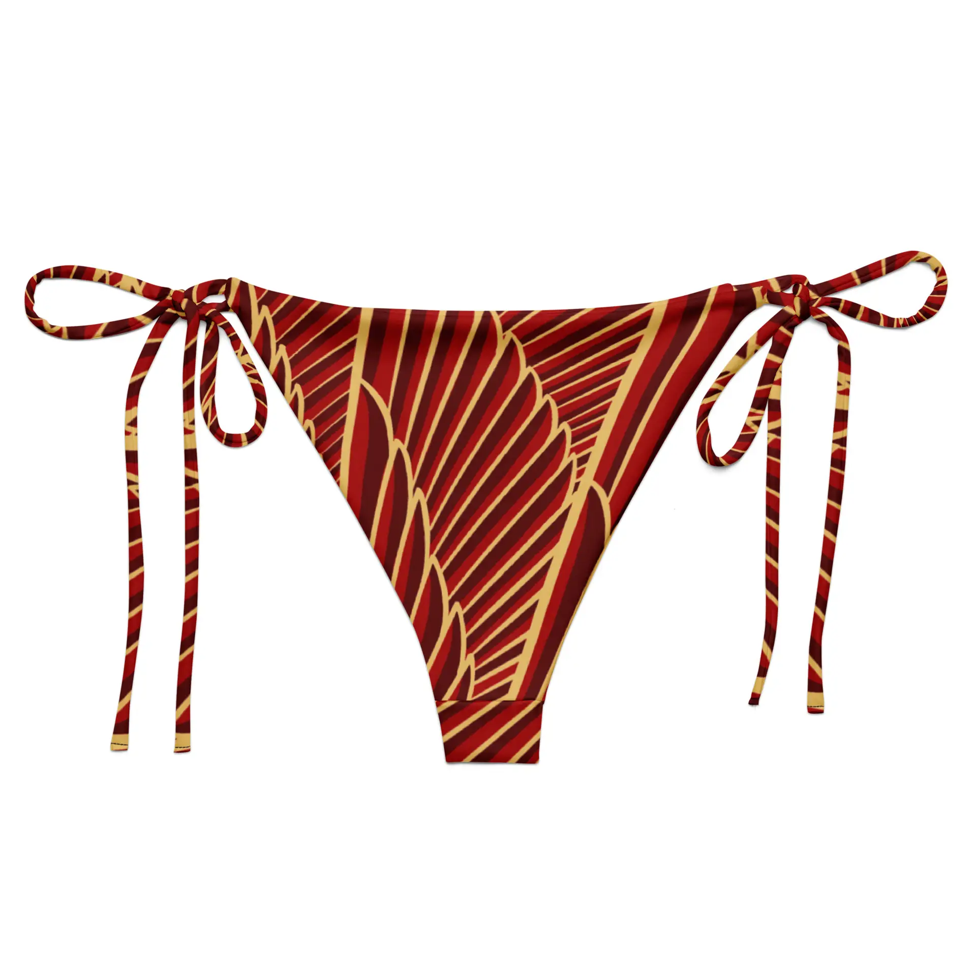 Braguita de bikini triángulos Phoenix Rojo - Imagen 2