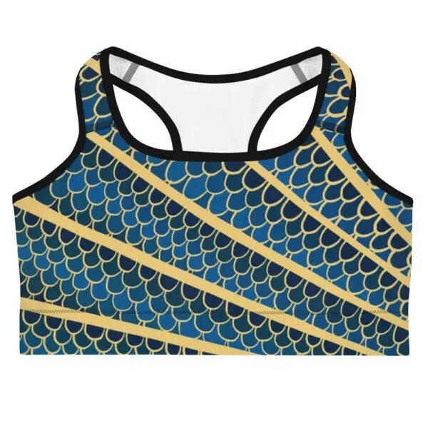 Sujetador deportivo Papagallo azul